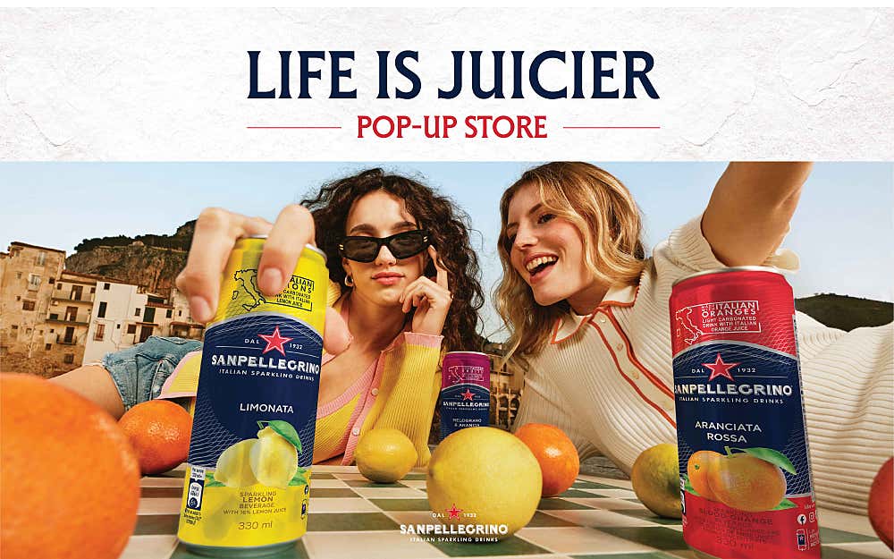 산펠레그리노 LIFE IS JUICIER 팝업스토어