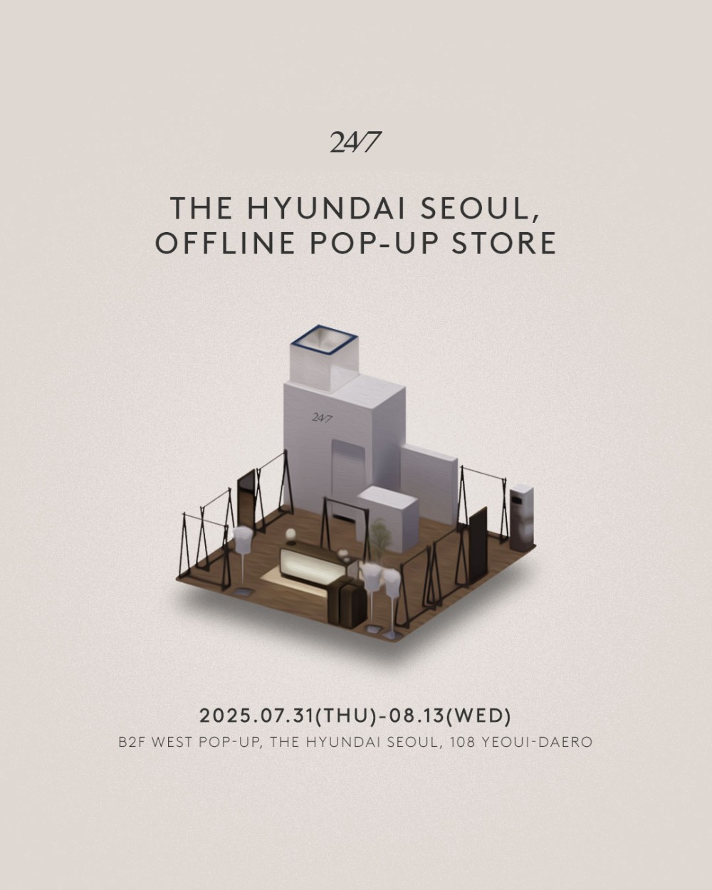24/7 X THE HYUNDAI SEOUL POP-UP