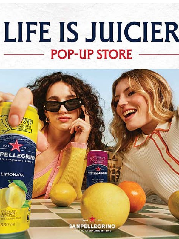 산펠레그리노 LIFE IS JUICIER 팝업스토어